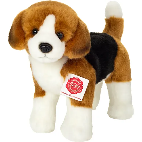 Teddy-Hermann Beagle stehend - 23 cm