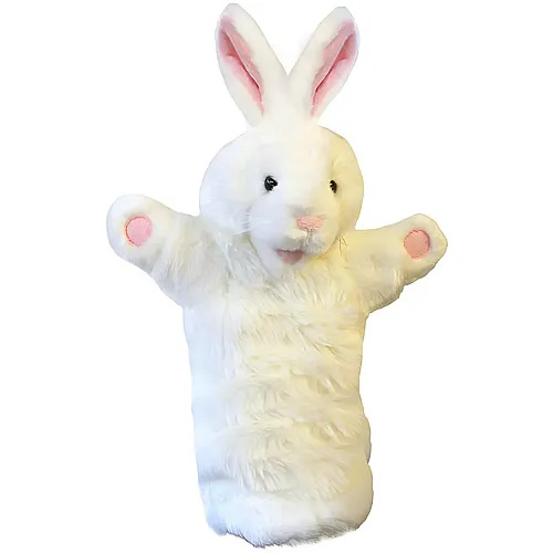 The Puppet Company Long-Sleeved Handpuppe Hase Weiss (38cm)