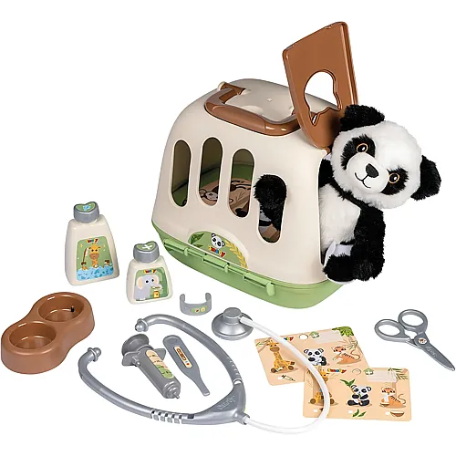 Tierarztkoffer mit Panda