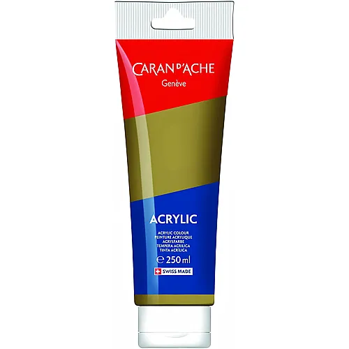 Caran d'Ache Acrylfarbe Gold - 250 ml