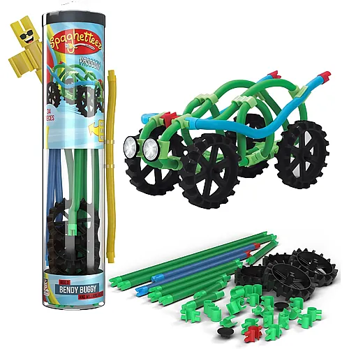 Clics Spaghetteez Bendy Buggy - 34 Teile