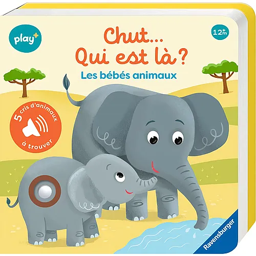 Ravensburger Chut�qui est l� ? Les b�b�s animaux - Fran�ais