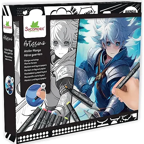 Sycomore Artissimo GM Layout ET Marqueurs Arts Martiaux (fr-de-it)