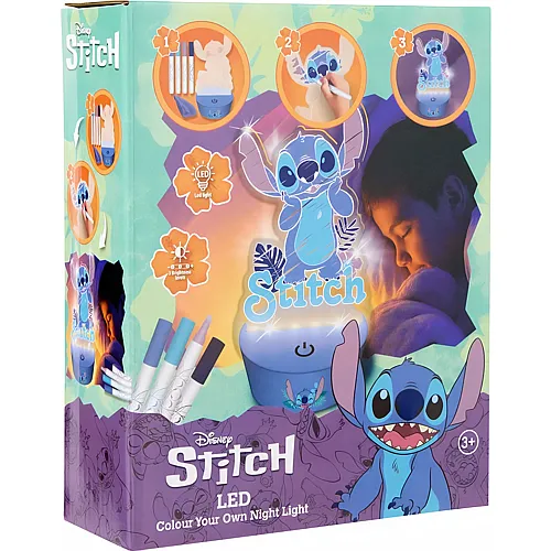 Sombo Stitch Bastelset Nachtlicht inkl. Stifte