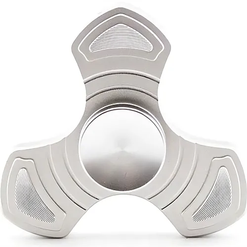 Pro Spinner Fidget Spinner Aluminium Silber