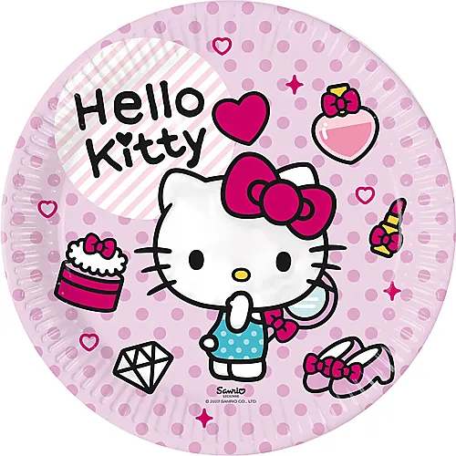 Procos Teller Hello Kitty - 8 Teile