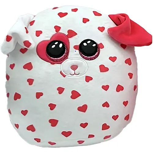 Ty Squishy Beanies BEAU DOG SQUISHY BEANIE 14 - VALENTINE 2024
