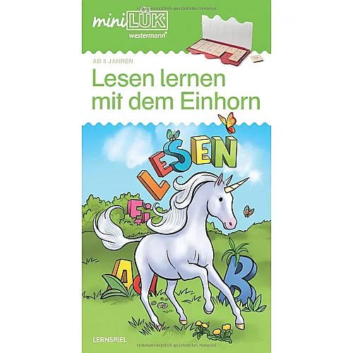 Lesen mit dem Einhorn - Deutsch