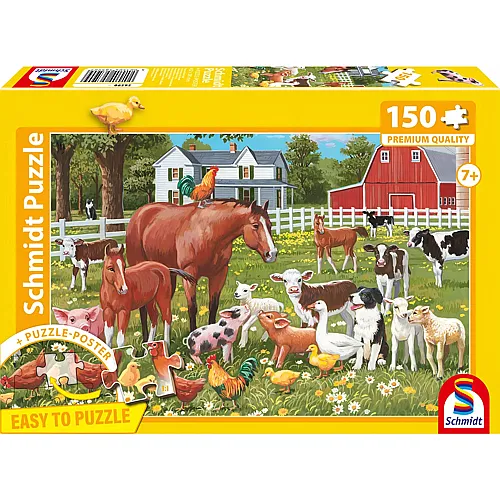 Tiere auf dem Land - 150 Teile