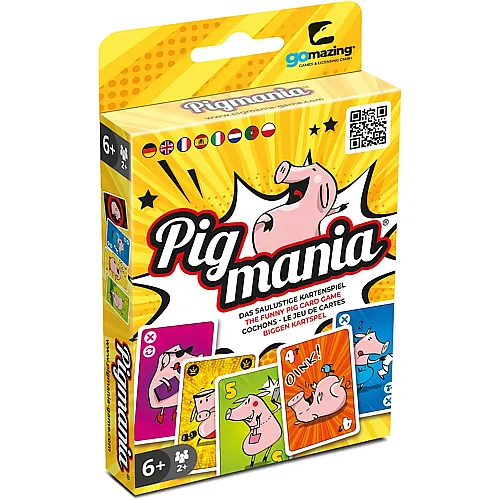 Gomazing Pigmania das saulustige Kartenspiel