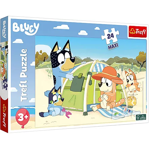 Bluey am Strand 24Teile