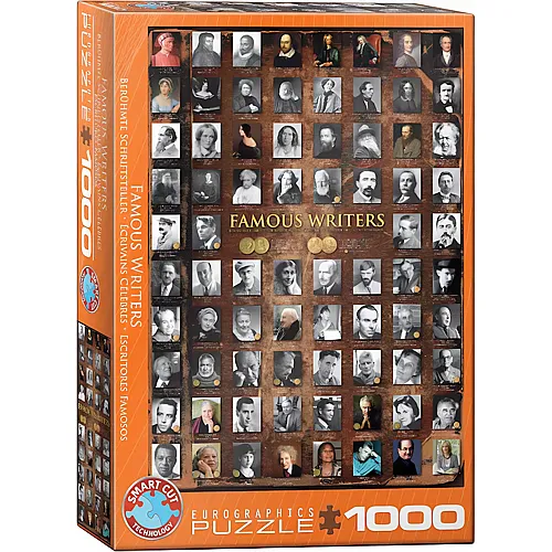 Berhmte Schriftsteller 1000Teile