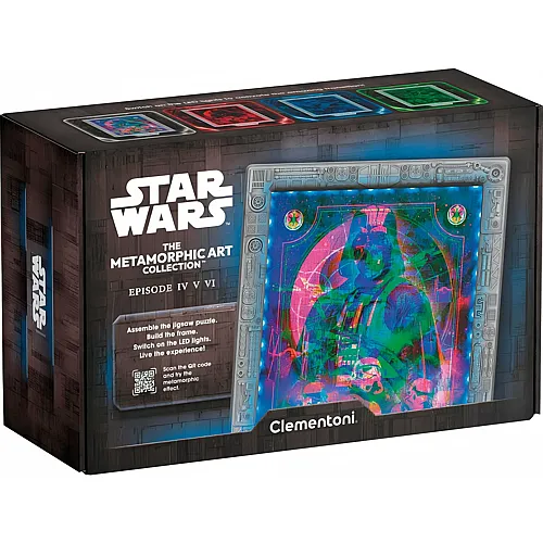 Star Wars Episode IV V VI mit LED Leuchtrahmen - 520 Teile
