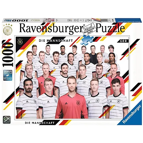 Ravensburger Puzzle Die Mannschaft Fussball EM 2020 (1000Teile)