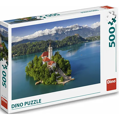 Dino Puzzle Blensee, Slowenien - 500 Teile