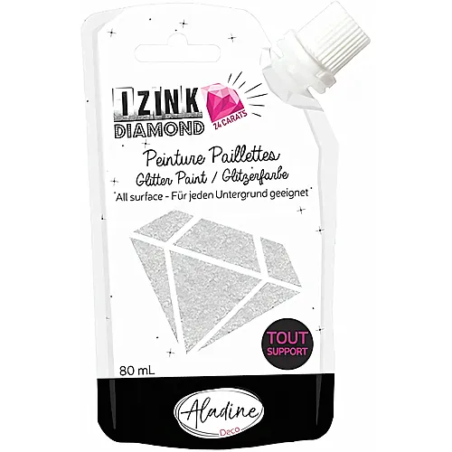 Aladine Izink Diamond 24 Carats Silber - 80 ml