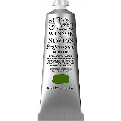 Winsor & Newton Professional Acrylic Acrylfarbe Permanentes Saftgr�n - 60 ml