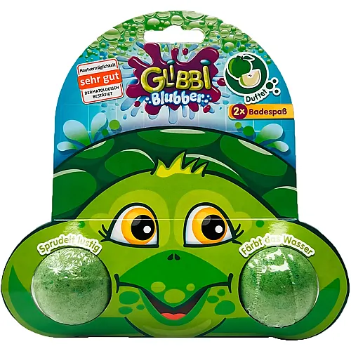 Boules de bain effervescentes Pomme - 2 pi�ces