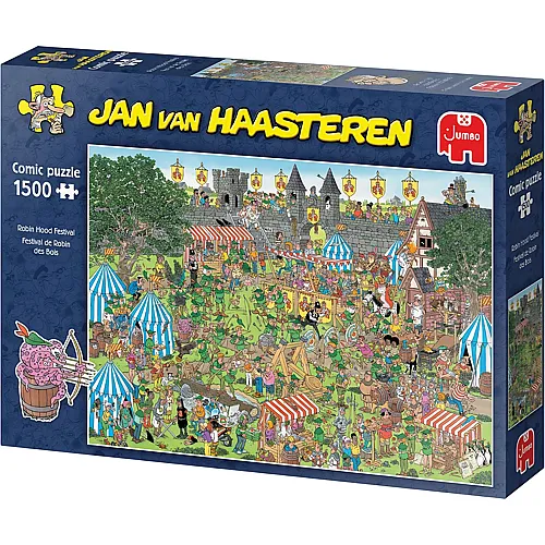 Jumbo Puzzle Jan van Haasteren - Robin Hood Festival (1500Teile)