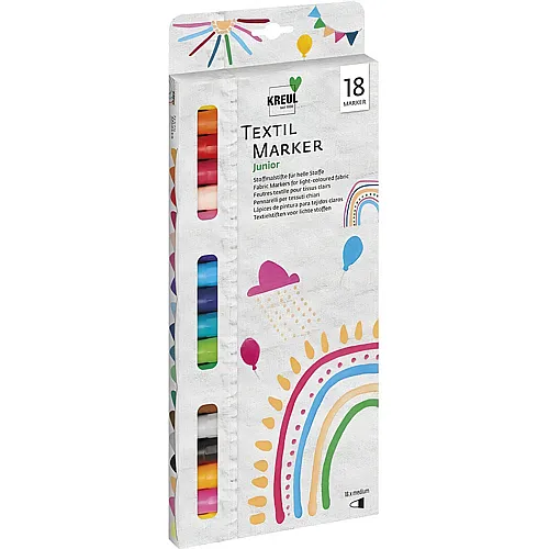 Kreul Textil Marker medium Junior Set