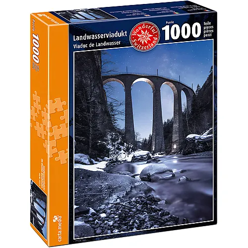 Puzzle Landwasserviadukt 1000Teile
