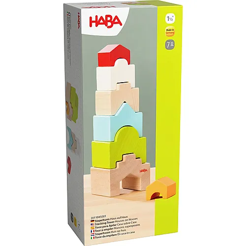 HABA Stapelturm Haus auf Haus