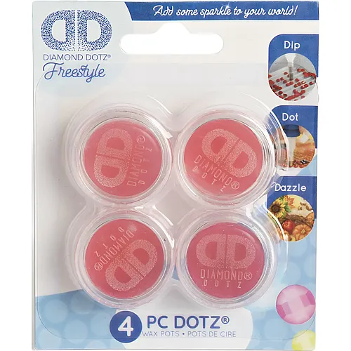 Diamond Dotz Diamond Painting Wachsplatten 4 Stk.