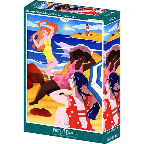 Pieces & Peace Puzzle Baignade � la Picasso - 1000 Teile