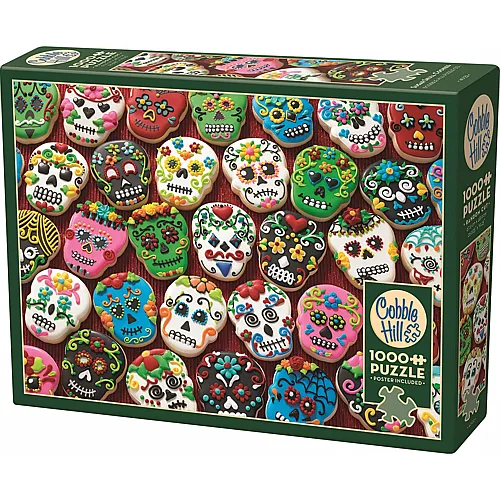 Cobble Hill Puzzle Totenkopf Pl�tzchen - 1000 Teile