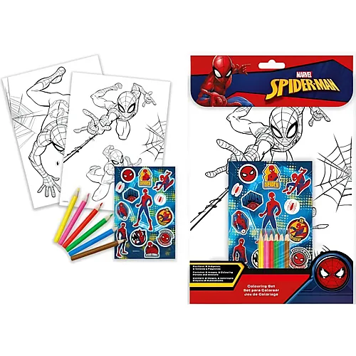 Kids Licensing Malset mit Sticker inkl. Farbstifte