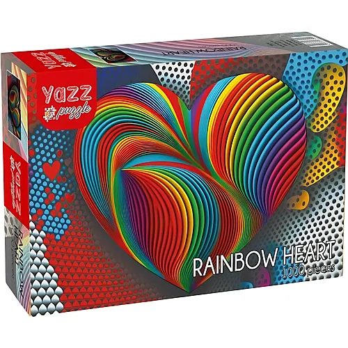 Rainbow Heart 1000Teile