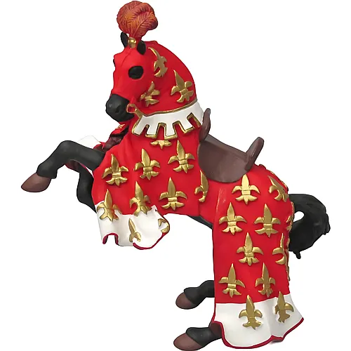 Papo Fantasy / Mittelalter Prinz Philips Pferd Rot