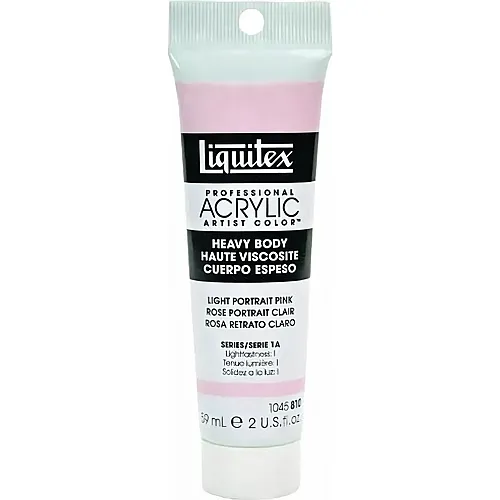 Liquitex Lqx Prof. Heavy Body Acrylfarbe 59ml Tube Rosa Hell