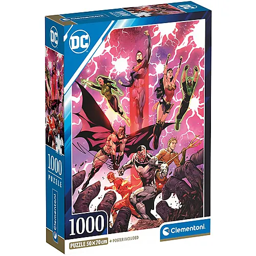 Clementoni Puzzle Justice League #2 (1000Teile)