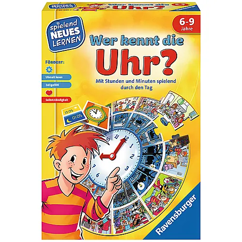 Ravensburger spielend neues lernen Wer kennt die Uhr?