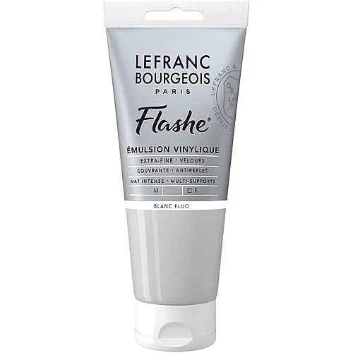Lefranc Bourgeois Lfb Flashe Acryl 80ml Tube Fluoweiss
