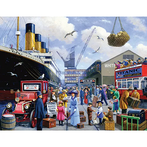 SunsOut Puzzle Keith Walsh The Titanic - 1000 Teile