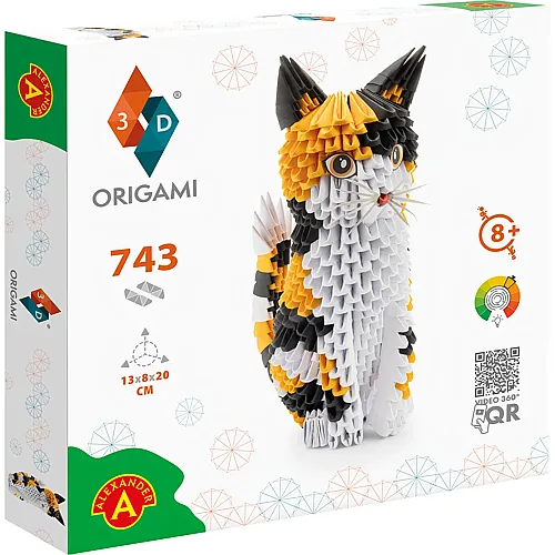 Alexander Origami Katze - 743 Teile