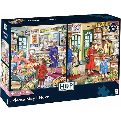 HOP - House of Puzzles 2in1 Please May I Have (500Teile)