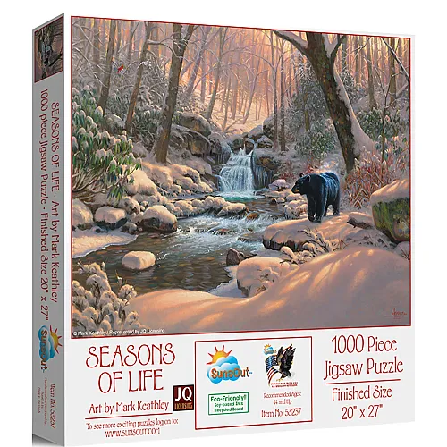 SunsOut Puzzle Mark Keathley Jahreszeiten des Lebens - 1000 Teile