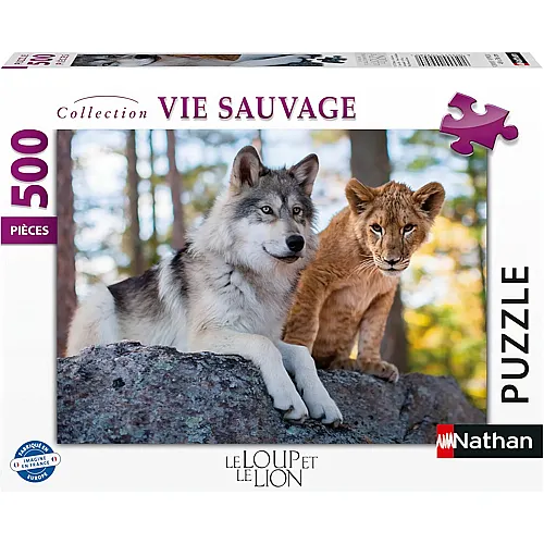 Der Wolf und der L�we - 500 Teile