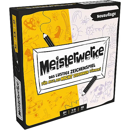 Meisterwerke - Das lustige Zeichenspiel DE