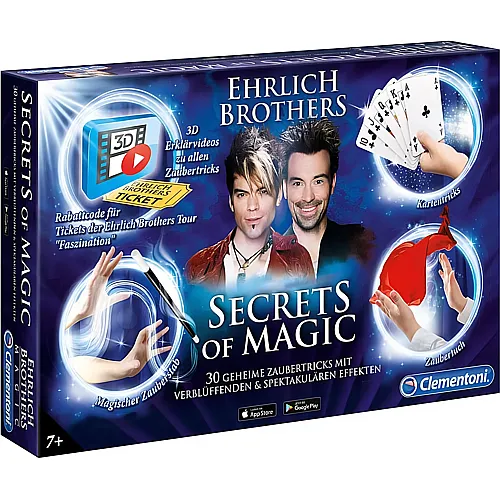 Clementoni Secrets of Magic Ehrlich Brothers (DE)