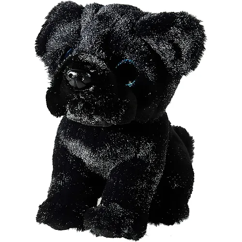 Heunec Black Pets Mops Schwarz - 15 cm