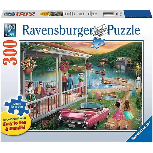 Ravensburger Puzzle Sommer am See - 300 Teile