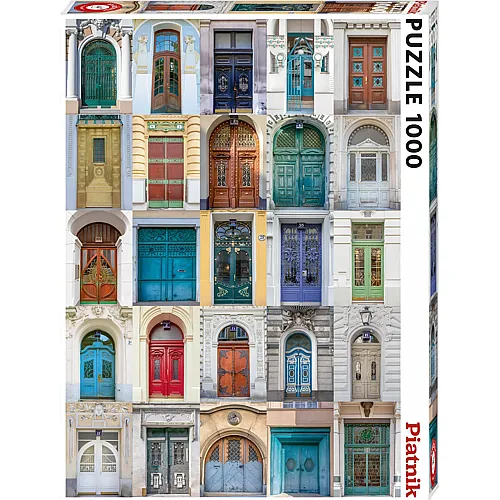 Piatnik Puzzle Art Nouveau Doors - 1000 Teile