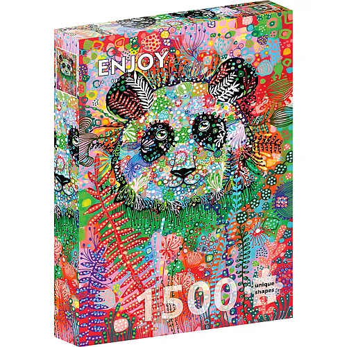 Enjoy Puzzle Enigmatic Panda - 1500 Teile