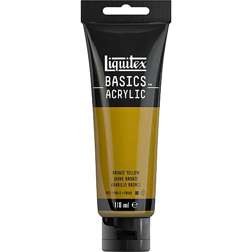 Liquitex Lqx Basics Acrylfarbe 118ml Tube Bronzegelfb