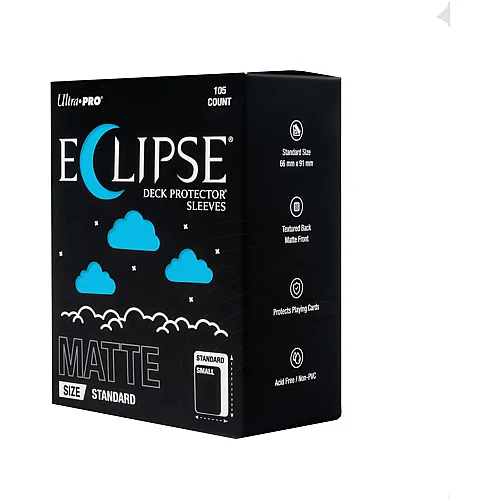 Ultra Pro ECLIPSE Matte Sky Blue Deck Protector Sleeves Standard (105)