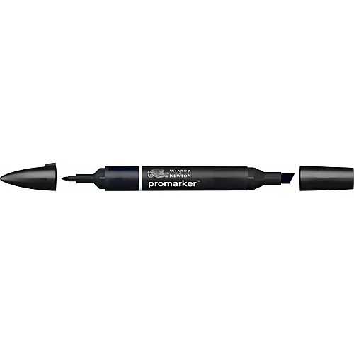 Winsor & Newton Promarker mit 2 Spitzen Blauschwarz